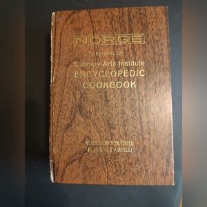 Vintage 1967 Norge Culinary Arts Institute Encyclopedic Cookbook Hardcover